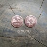 Kalta vara monēta "Latvija / Latvju zīme Auseklis"