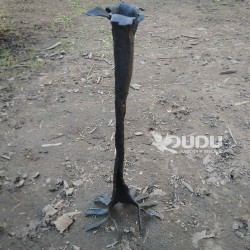 Forged candlestick