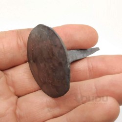 Forged iron nail 40mm head